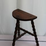 Wooden tripod stool