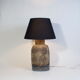 Vintage ceramic lamp and enamel by Kaiser Leuchten, Germany 1969