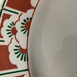 Old compotier Sarreguemines model Siena, early twentieth century