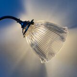 Lot 2 vintage "holophane" wall lamps