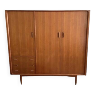 Vintage Scandinavian wardrobe