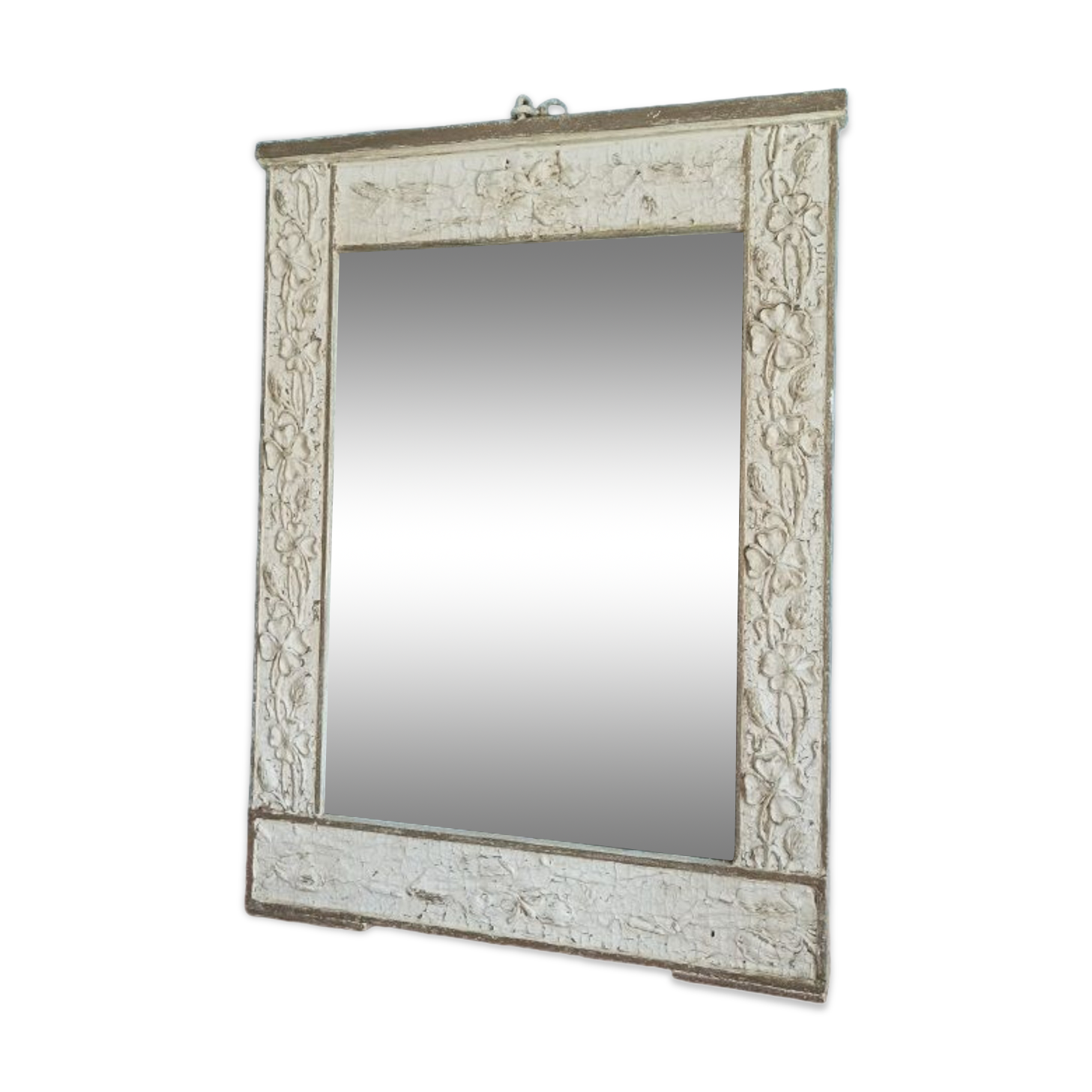 Wooden mirror 46x91cm