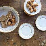 Set of plates and dessert dish Limoges