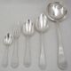 Ercuis Neo-Gothic style, 38-piece cutlery set in silver-plated metal, excellent condition.
