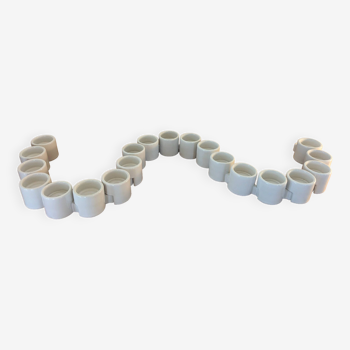 Bougeoirs scandinaves en porcelaine - Design Ehlen Johansson pour Ikea PS