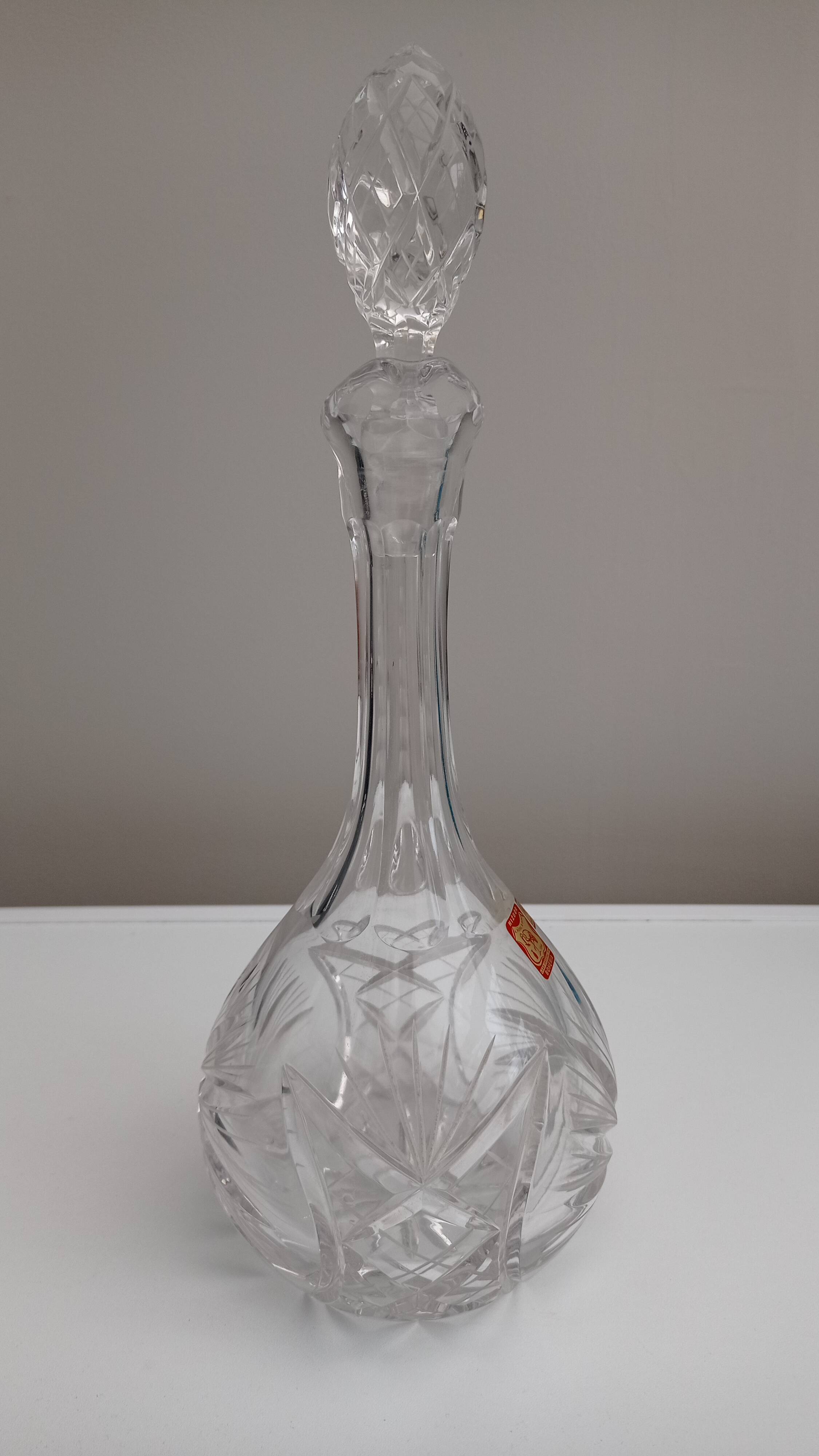 Czech crystal carafe Ruckl