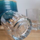 Set of two water glasses or whisky