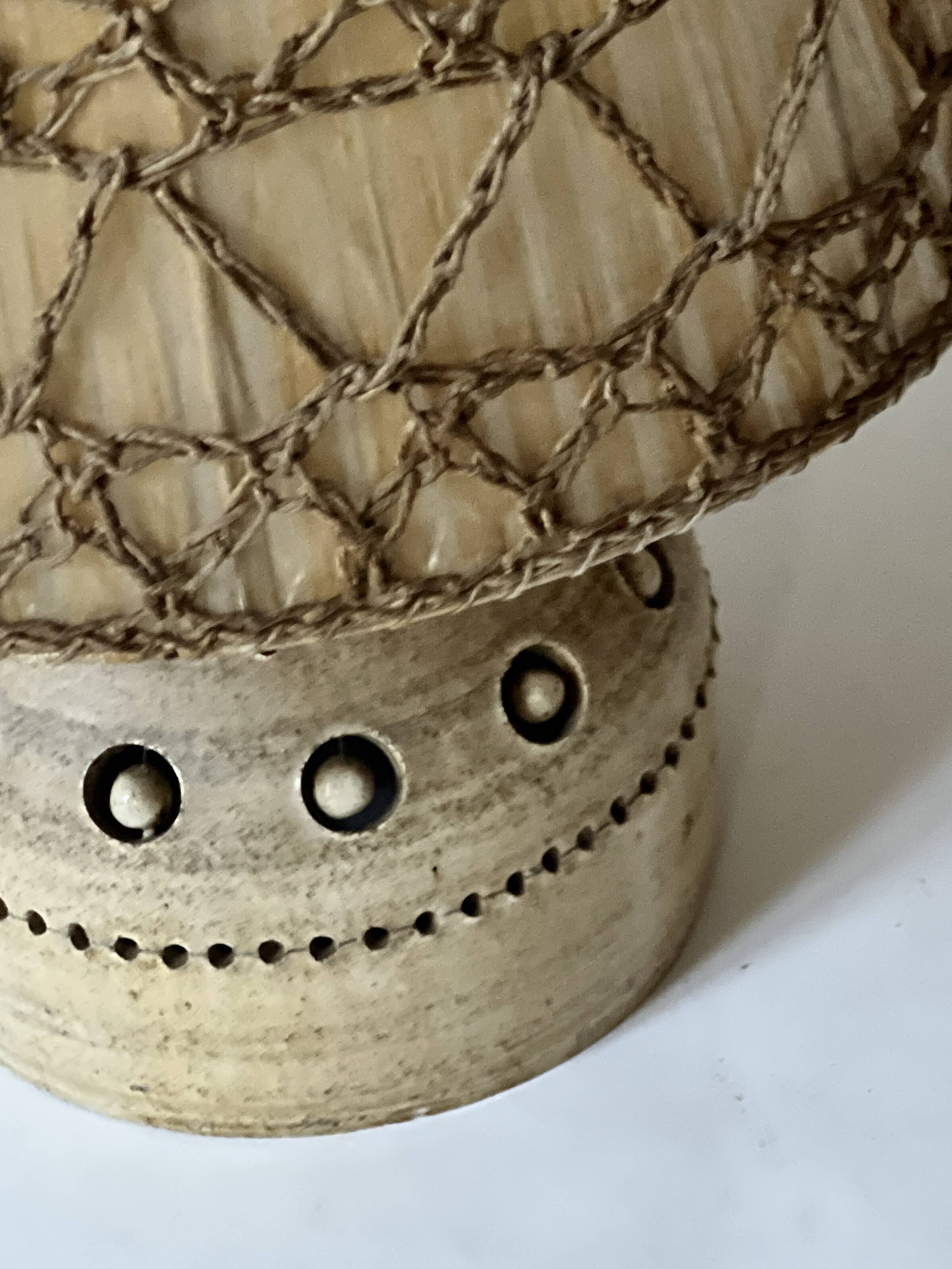 Ceramic table lamp by Georges Pelletier, 1970