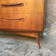 Scandinavian dresser teak 8 drawers Victor Wilkins for G-plan since 1960