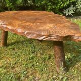 Elm wood table