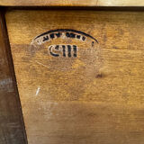 Pair of Louis XVI style bedside tables