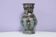 Blue & brown West Germany vase