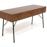 Commode scandinave en teck, Suède, 1960