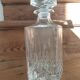 Crystal whisky carafe