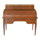Bureau à cylindre de style Louis XVI en marqueterie