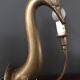 Pair d swans solid brass wall light
