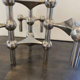 Set of 5 nagel s22 modular candlesticks vintage 1970