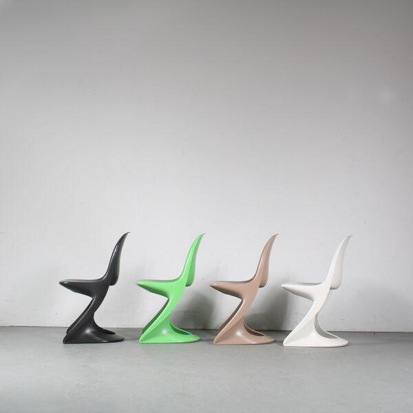 Chaise verte '' Casalino » des années 2000 par Alexander Begge pour Casala, Allemagne – Large Stock!