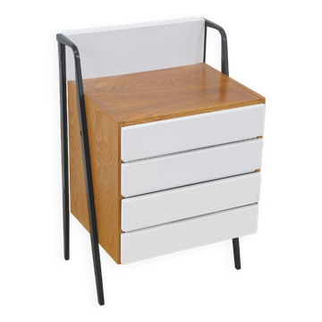 Mid-century commode fully restored by Tatra nabytok, 1960s.