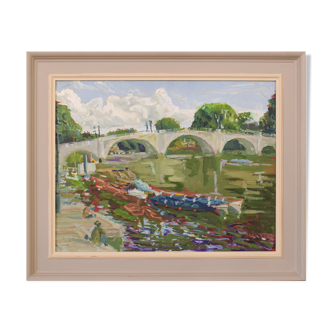 Peinture Richmond Bridge, En Plein Air