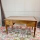 Bureau Plat Double Face En Acajou De Style Louis XVI XIX Eme Siècle