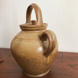Digoin grespots jar, vintage pitcher