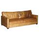 Three-seater leather sofa Viscount William Halo Timothy Oulton