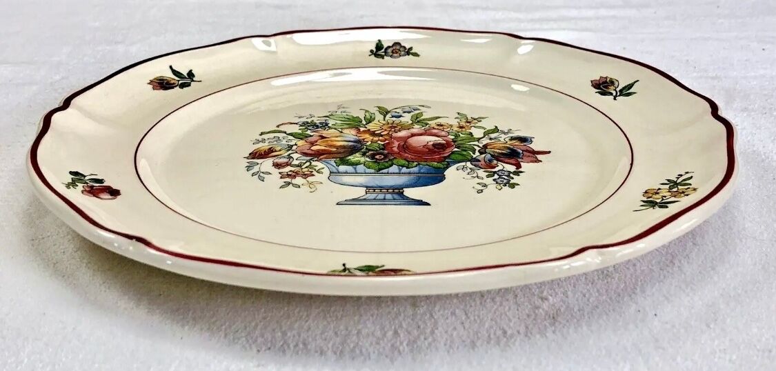 6 old flat plates model Floralia Villeroy & Boch