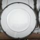 Set of 6 flat plates in English porcelain Wedgewood model Amherst.