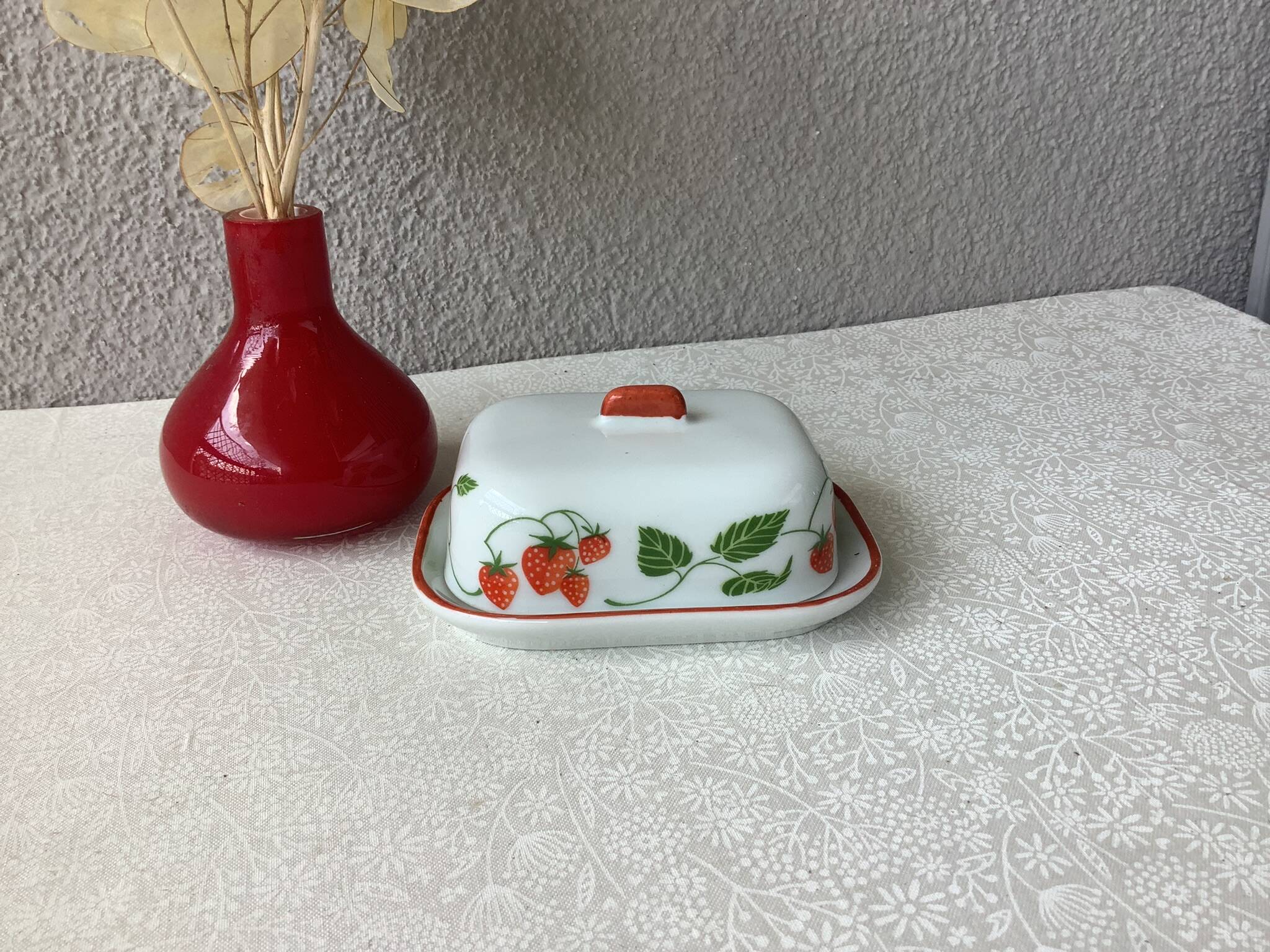 Beurrier Pillivuyt porcelaine individuel