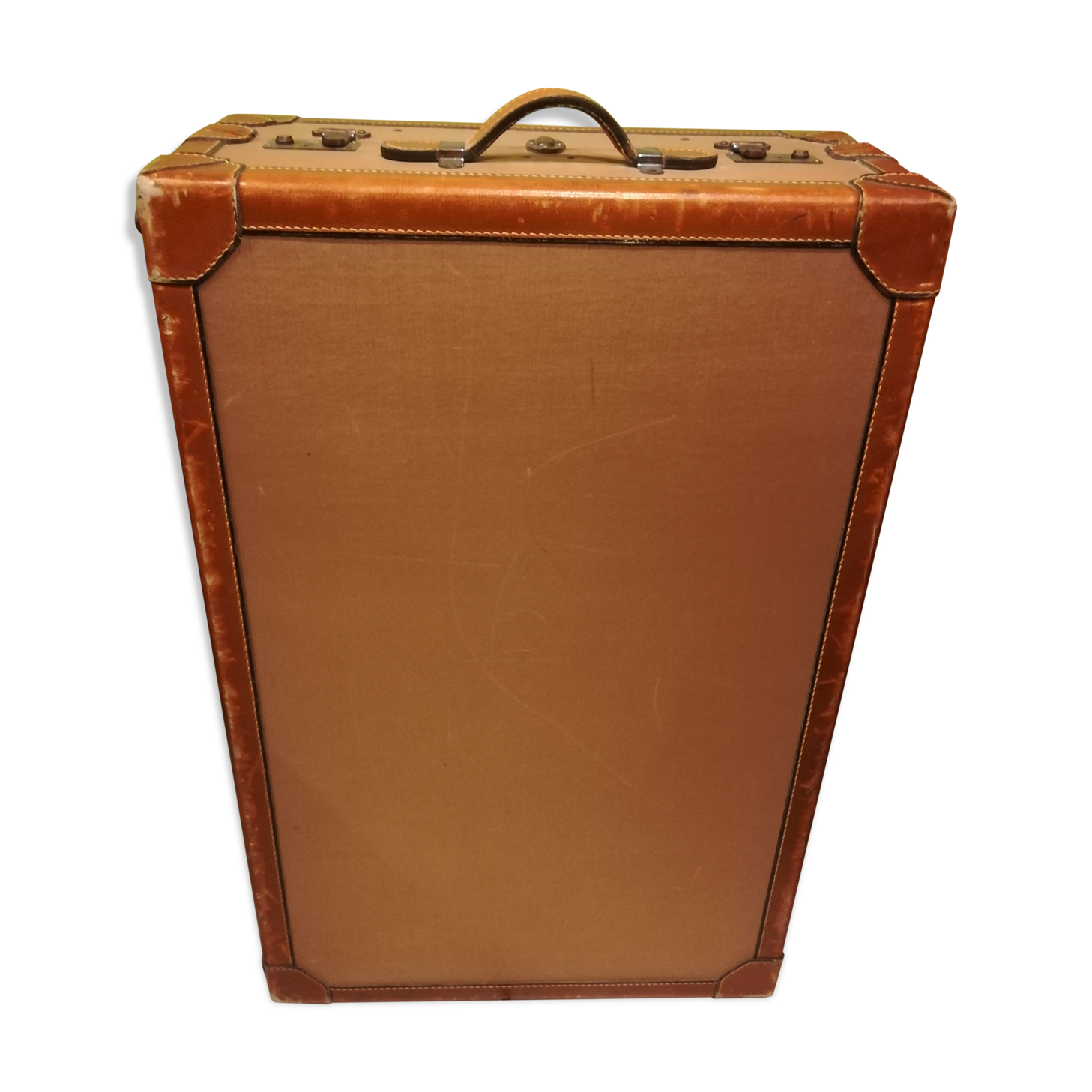 Old trunk of Lancel travel