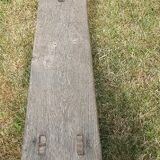 Oak farm bench