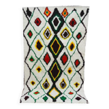 Handmade moroccan berber carpet 253 x140 cm