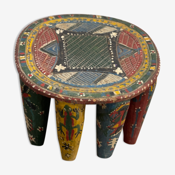 Tabouret africain en bois Zindi