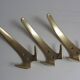 Vintage Carl Auböck Design Wall Hooks, Double Coat Hook