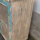 Small pantry buffet in old wood with mesh doors