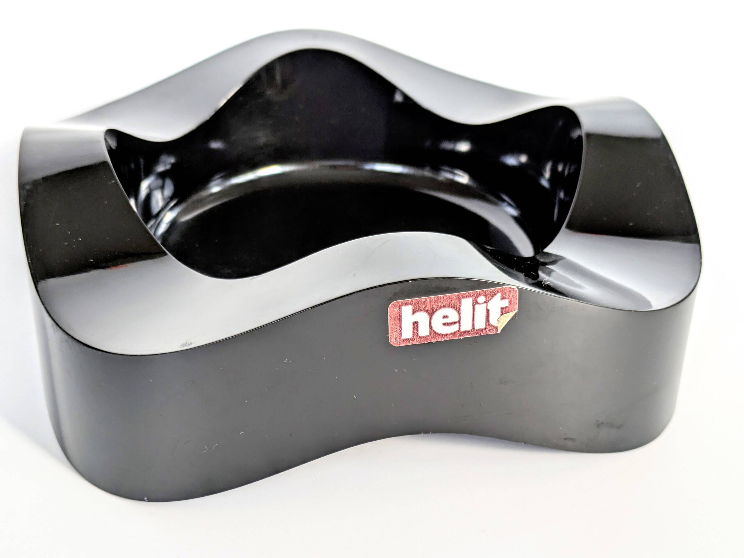 Pair of Space Age Pocket Trays | Black and White | Walter Zeischegg for Helit