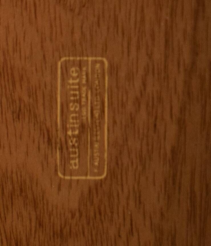Commode buffet meuble tv rétro teck années 1960 austinsuite