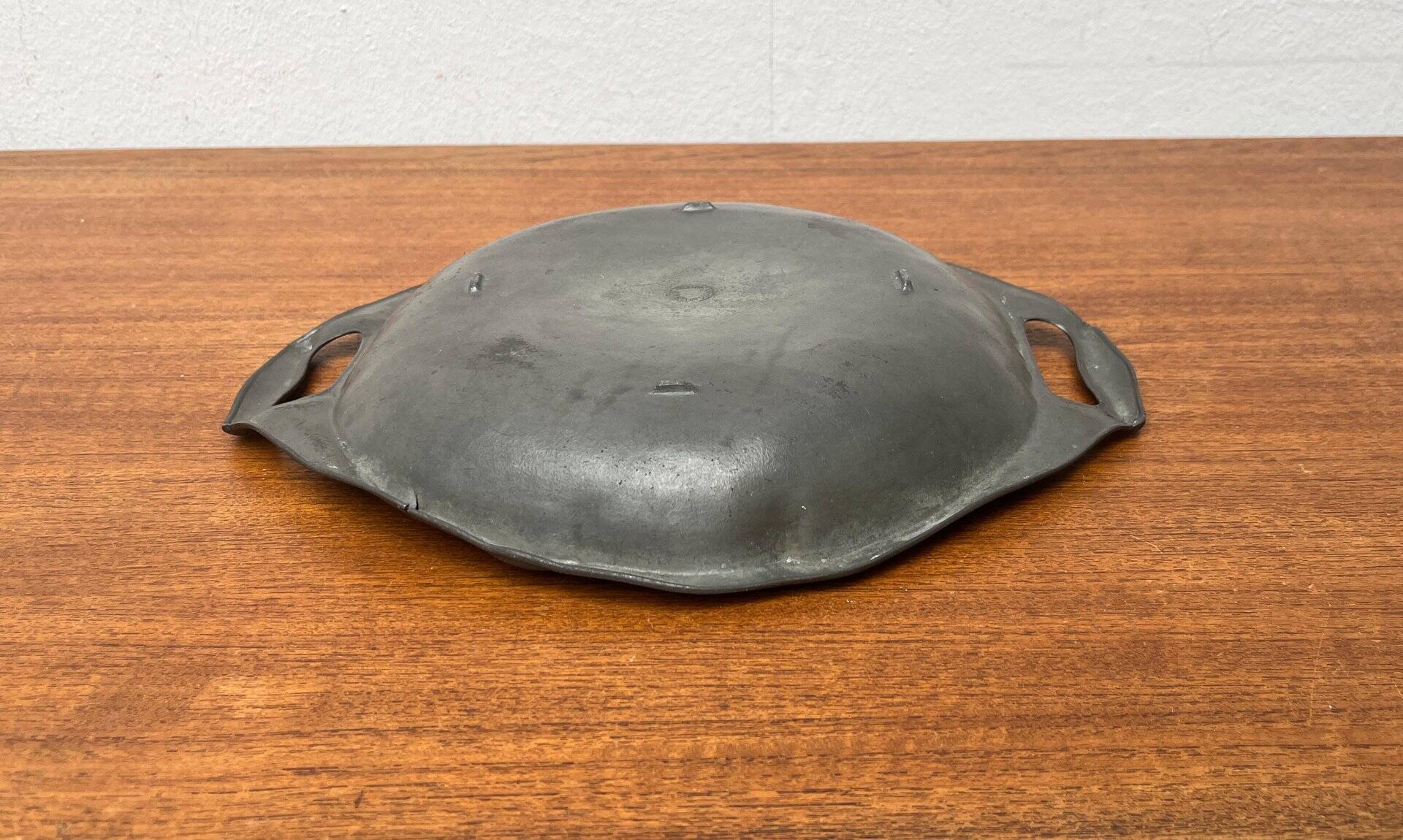 Art Deco Bowl in Tin 4913 by Kayser Zinn