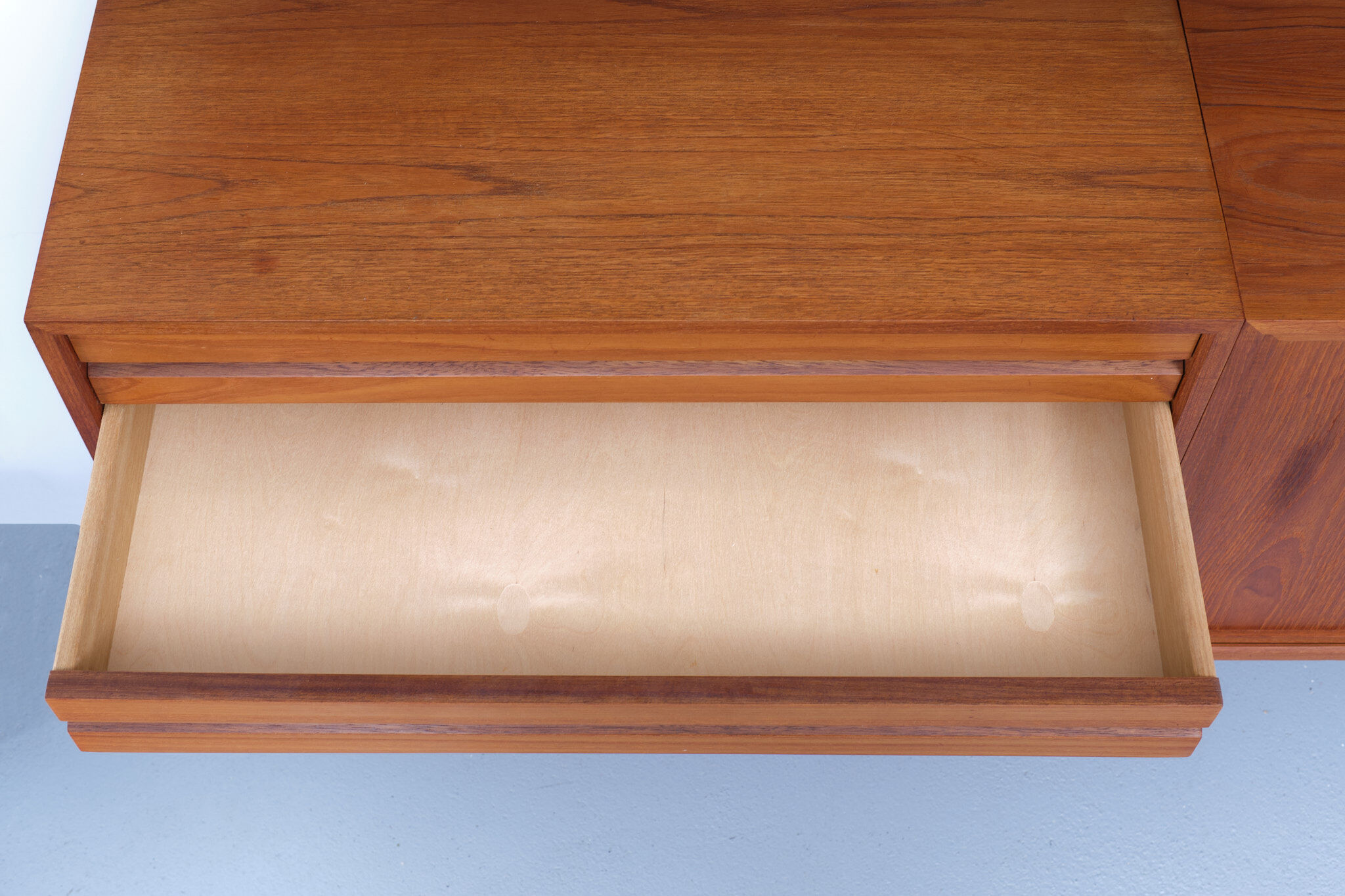 Large Poul Cadovius Royal wall system 1950s Denmark