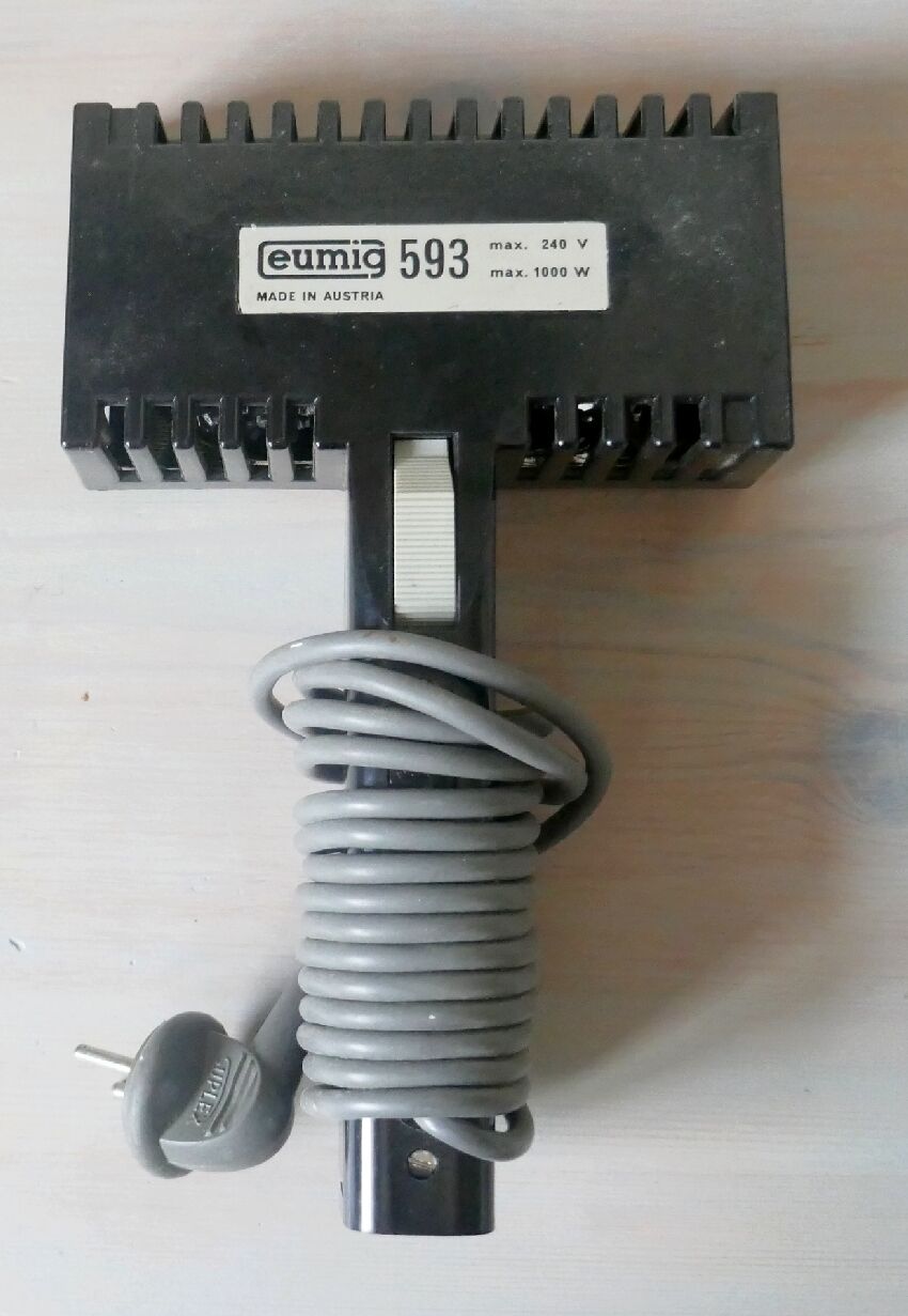 Eumig reflector for amateur cinema cameras