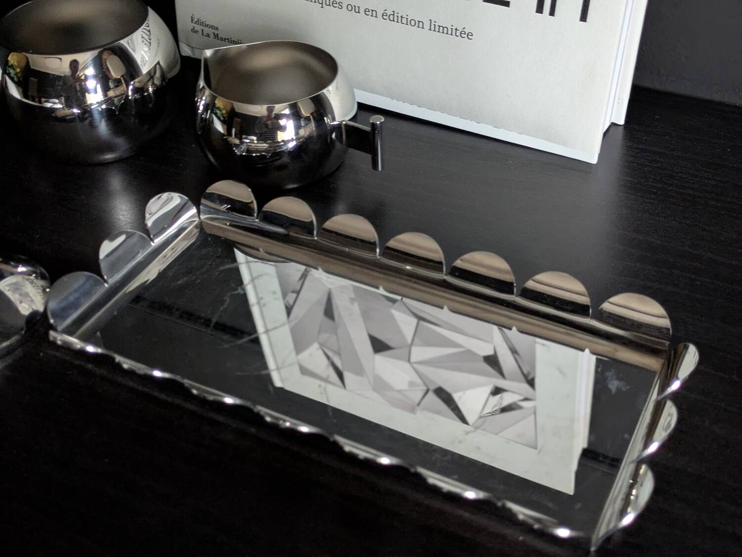 Sugar bowl and cream jug Alessi