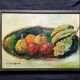 Realistic painting, oil on canvas signed - Still life and its symbols