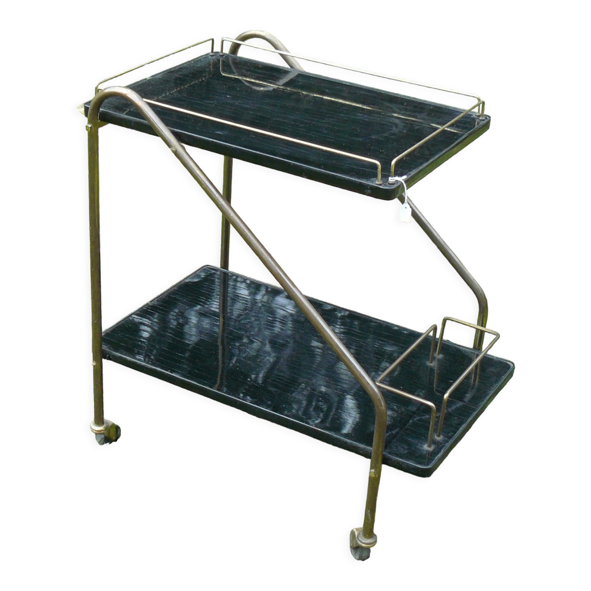 Vintage 1950s rolling trolley