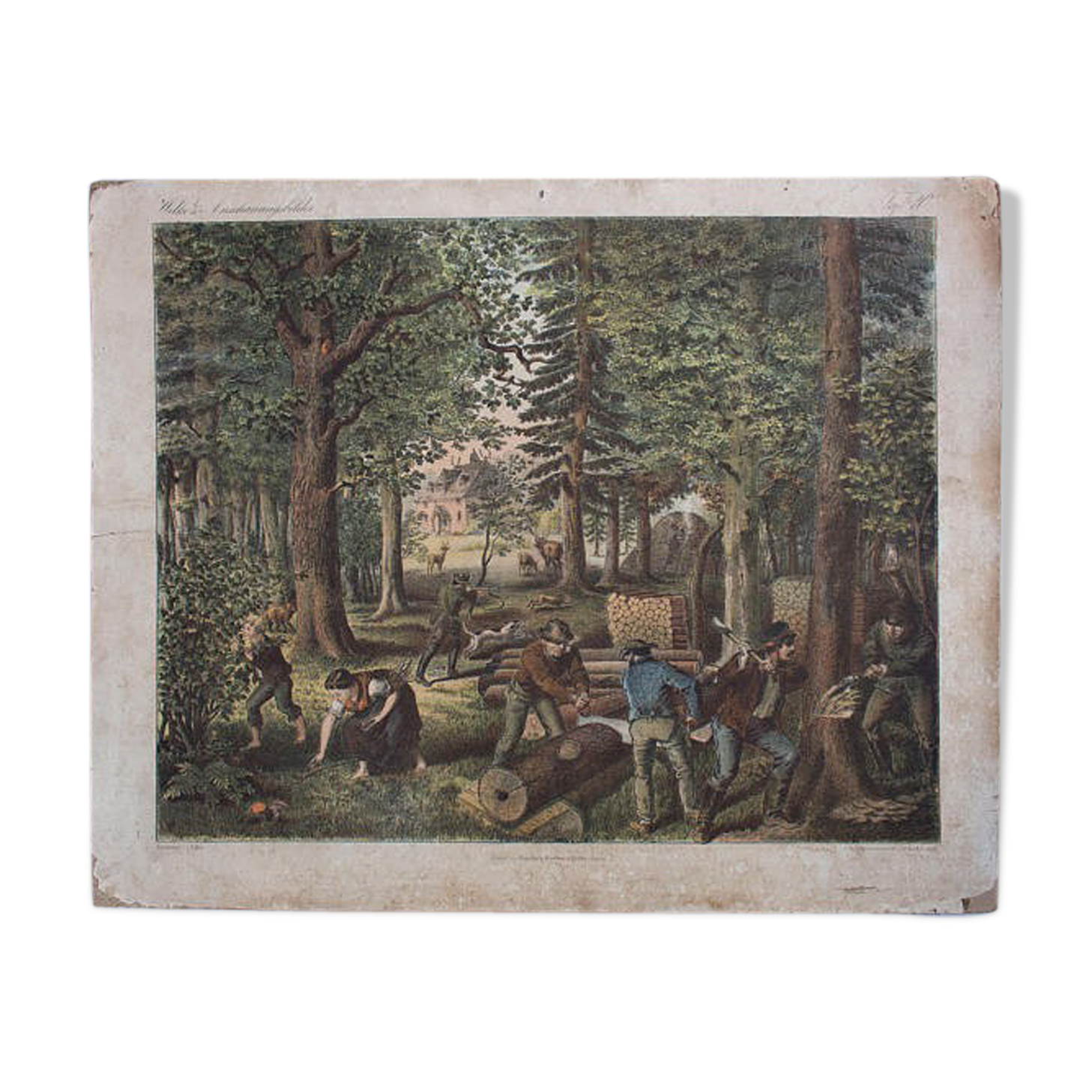 Poster published by G. Bach Leipzig 1890