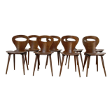 Suite of 8 Baumann bistro chairs