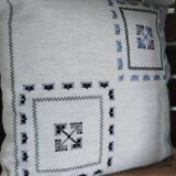 Couple de coussins berbère Kerkennah gris