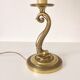 Classic bronze dolphin lamp" Louis XV style