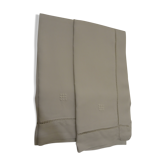 Nice pair of pillowcases in linen thread