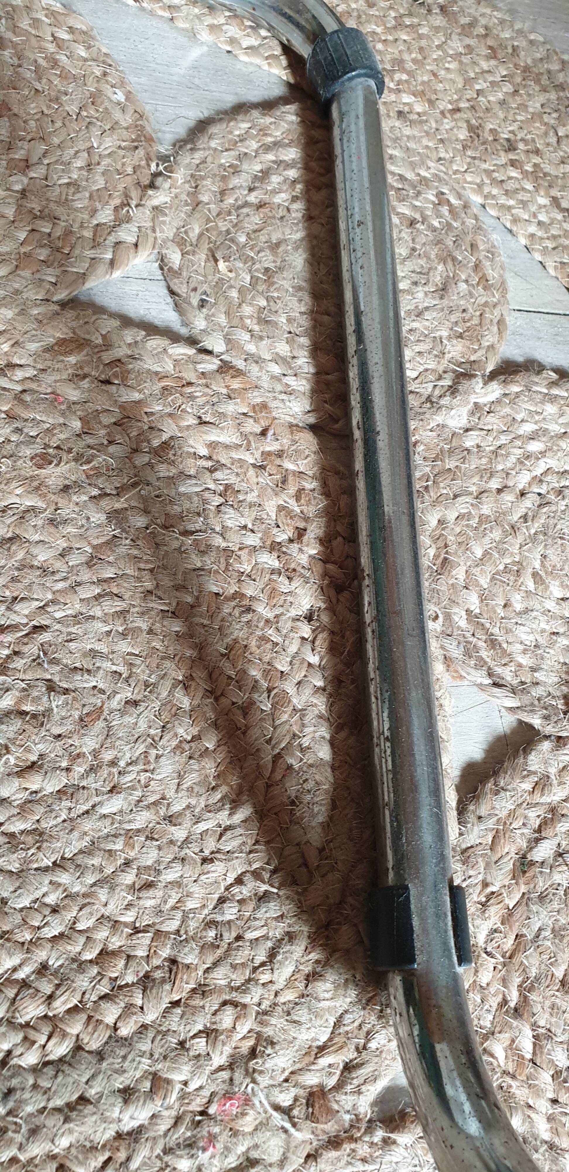 Chrome and cannage armchair Breuer